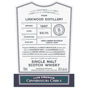 Gordon & Macphail 1997 Linkwood 26 Year Old