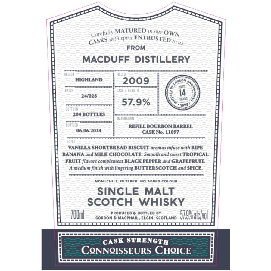 Gordon & Macphail 2009 Macduff 14 Year Old