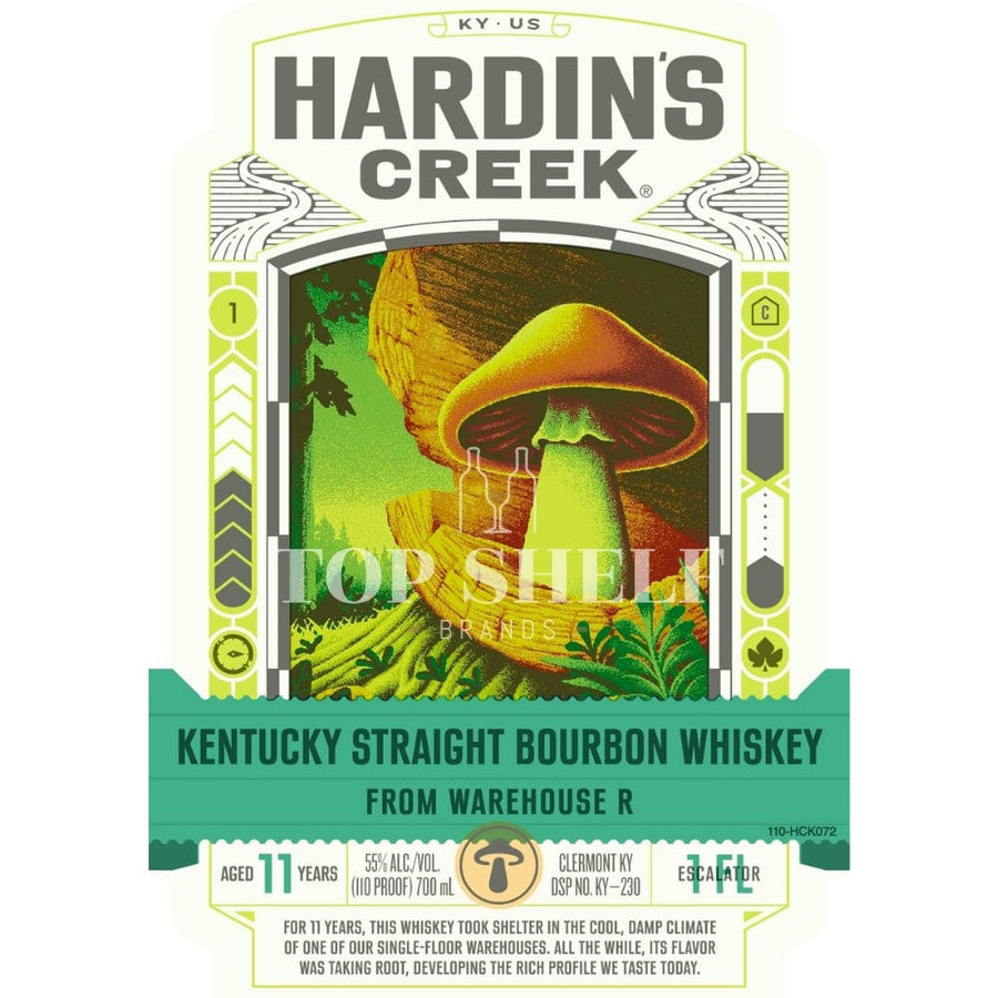 Hardin’s Creek Warehouse R 11 Year Old Bourbon