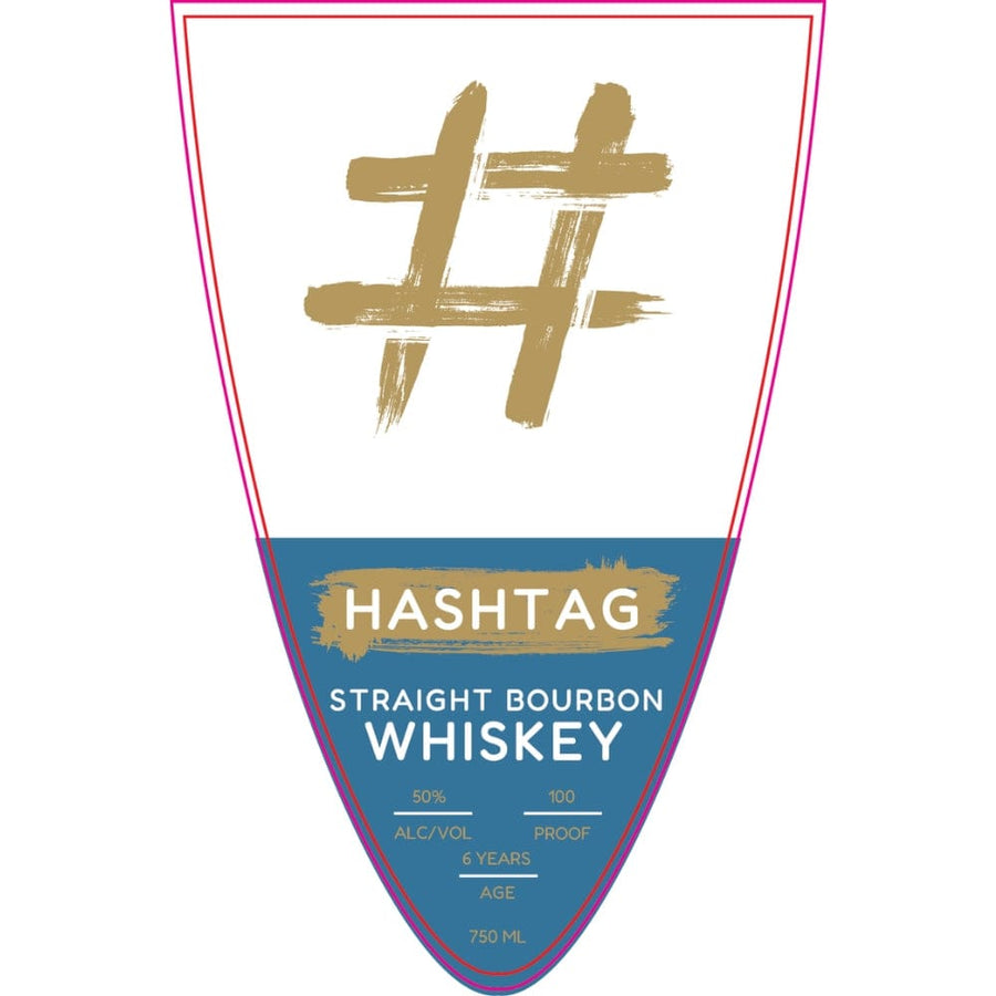 Hashtag Straight Bourbon Whiskey