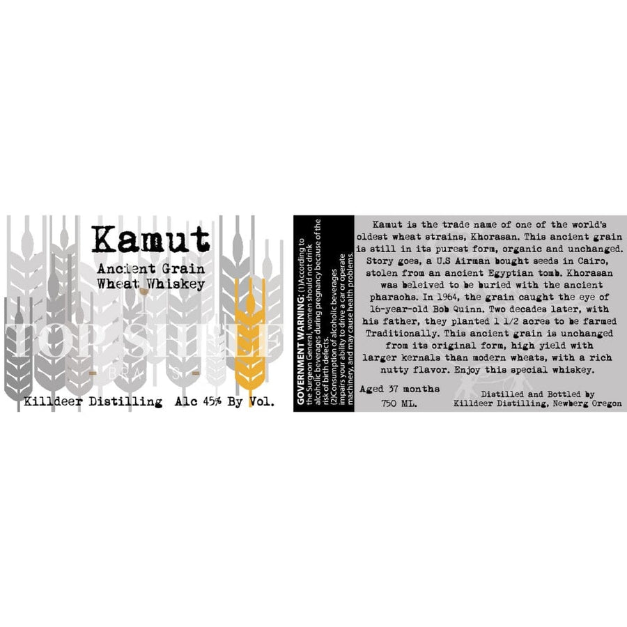 Kamut Ancient Grain Wheat Whiskey