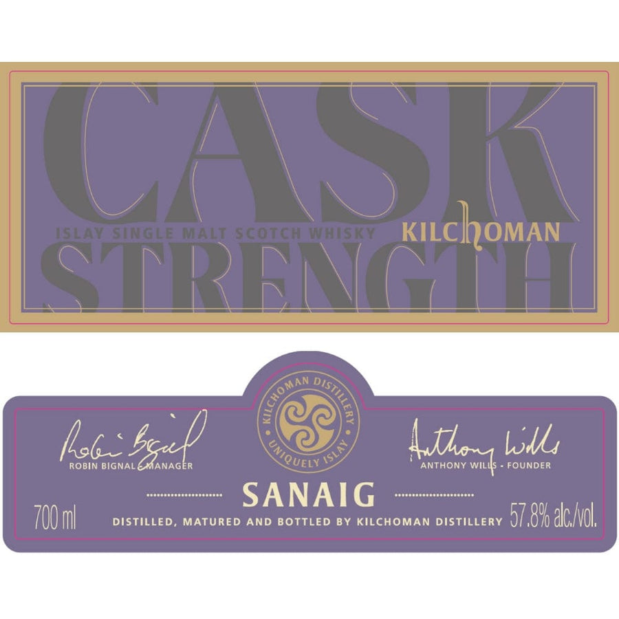 Kilchoman Sanaig Cask Strength