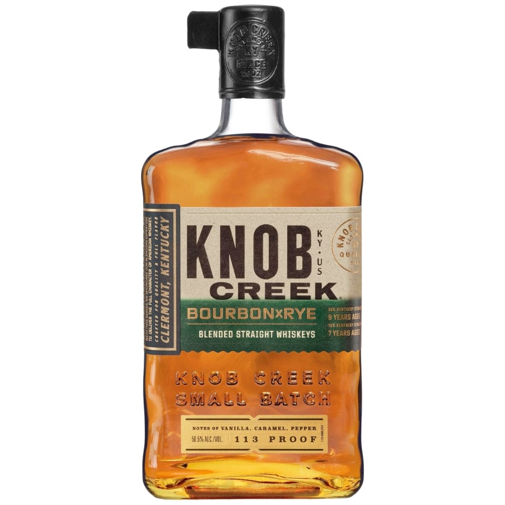 Knob Rye Buy Knob Creek Bourbon X Rye Blended Whiskey Online
