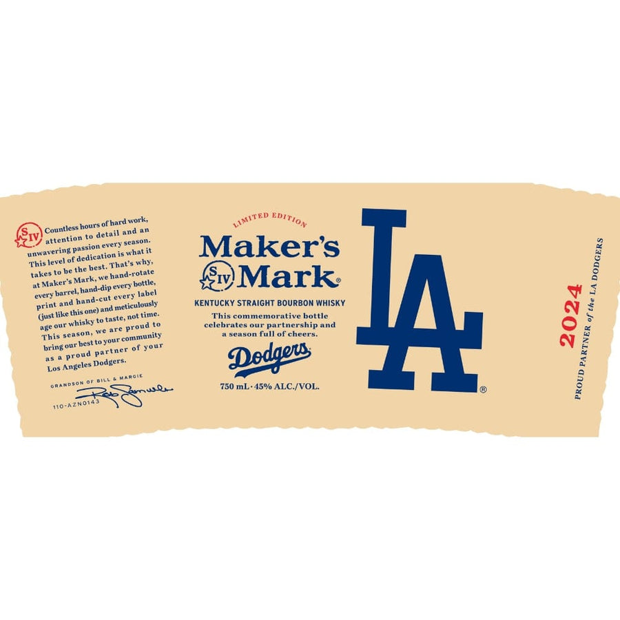 Maker’s Mark LA Dodgers 2024 Limited Edition