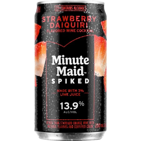 Minute Maid Spiked Strawberry Daiquiri Canned Cocktail 4pk