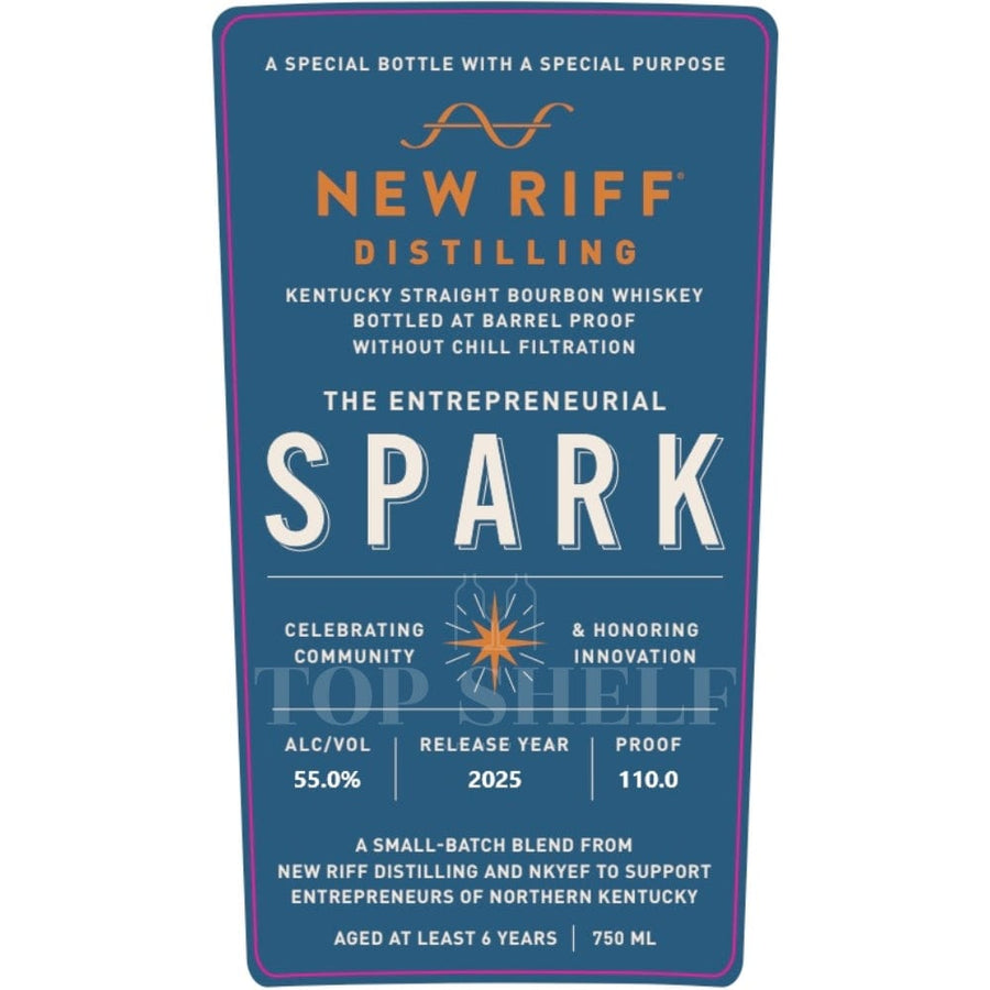 New Riff the Entrepreneurial Spark Bourbon