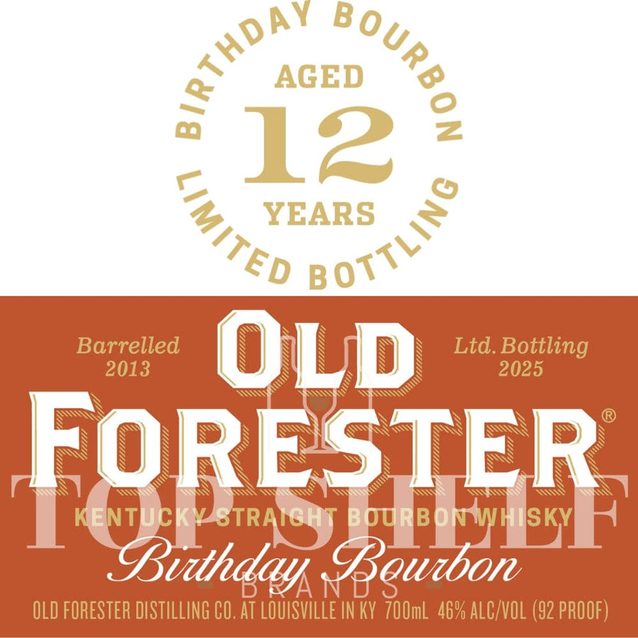 Old Forester Birthday Bourbon 2025