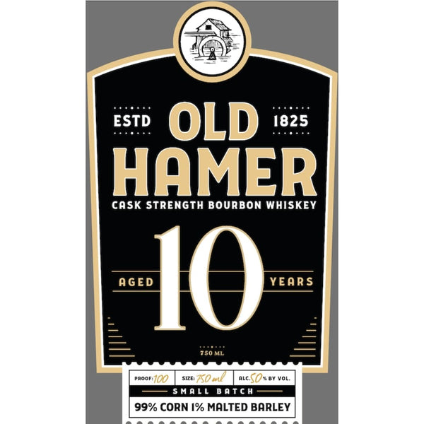 Old Hamer 10 Year Old Bourbon