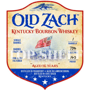 Old Zach 16 Year Old Bourbon