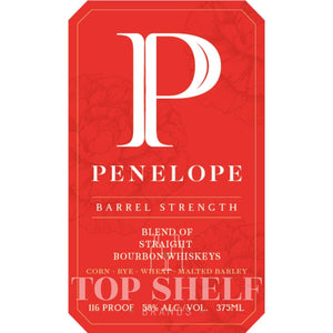 Penelope Barrel Strength Bourbon 375ml