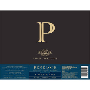 Penelope Estate Collection 10 Year Old Single Barrel Bourbon (105 Proof)