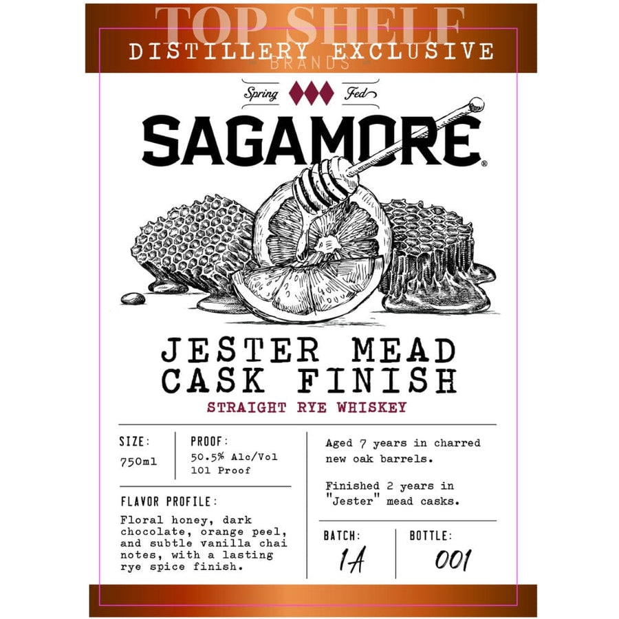 Sagamore Jester Mead Cask Finish Rye Whiskey