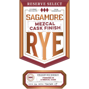 Sagamore Reserve Select Mezcal Cask Finish Rye