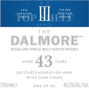 The Dalmore 43 Year Old 2015 Châteauneuf-de-Pape Wine Cask Finish