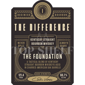 The Difference Chapter 1: The Foundation Bourbon