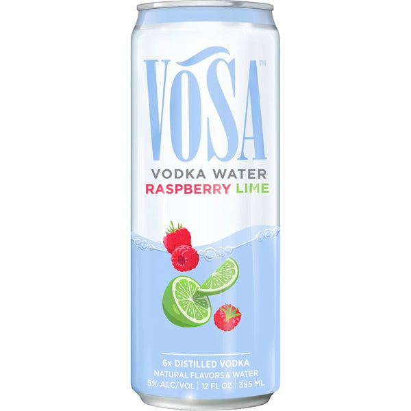 Vosa Raspberry Lime Vodka Water By Kate Upton