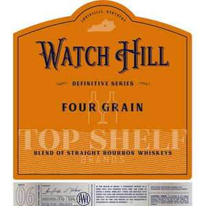 Watch Hill Definitive Series Four Grain Bourbon Batch 06