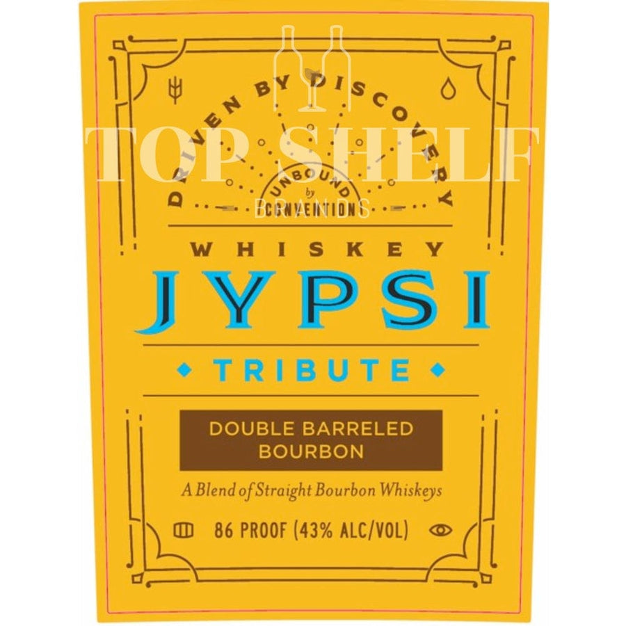 Whiskey JYPSI Tribute Double Barreled Bourbon