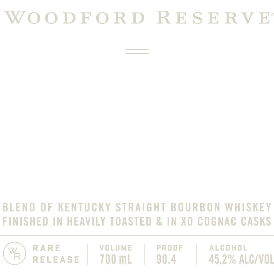 Woodford Reserve Bourbon Finished in Heavily Toasted & XO Cognac Cask