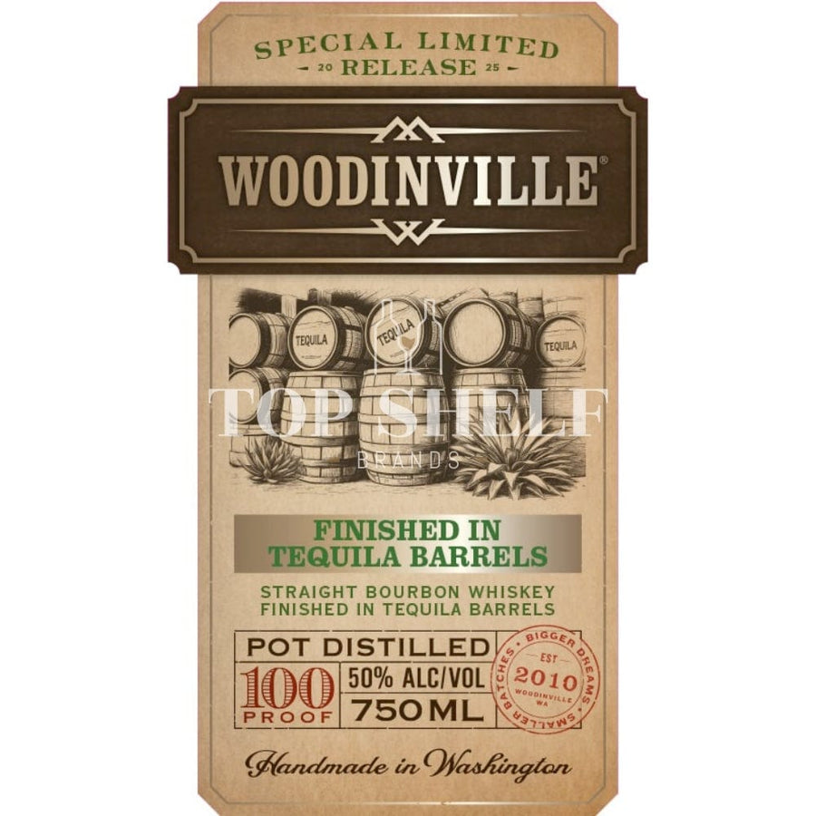 Woodinville Bourbon Finished in Tequila Barrels