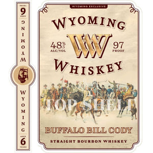 Wyoming Whiskey Buffalo Bill Cody Bourbon