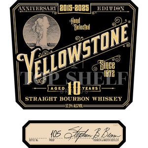 Yellowstone 10th Anniversary Edition Bourbon