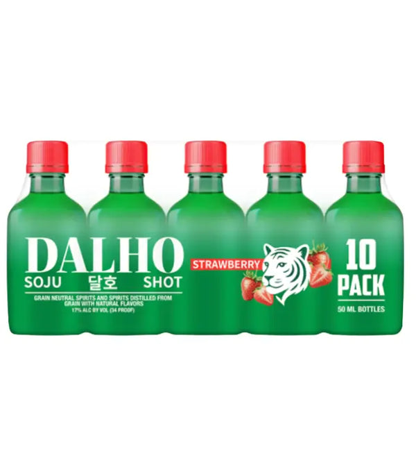Dalho Soju Strawberry 10-Pack 50mL