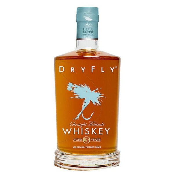 Dry Fly Straight Triticale 3 Year Whiskey Washington Craft