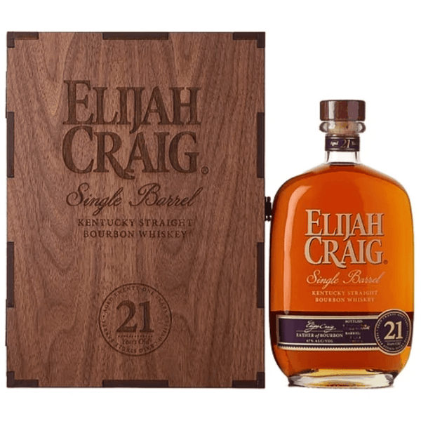 Elijah Craig 21 Year Single Barrel Kentucky Bourbon