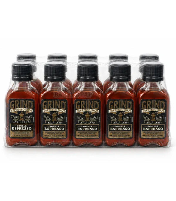 Grind Double Espresso Coffee Liqueur Mini Shooters 10-pack