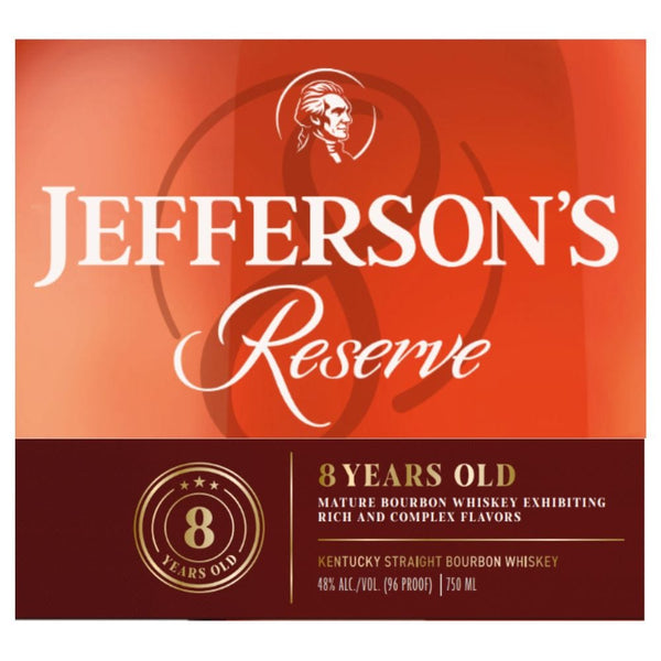 Jefferson’s Reserve 8 Year Old Kentucky Straight Bourbon Whiskey