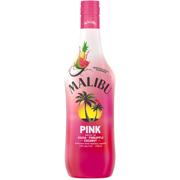 Malibu Pink Tropical Fruit Rum