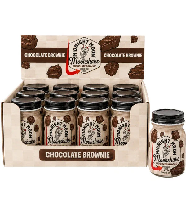 Midnight Moon Chocolate Brownie Moonshake Liqueur Minis 12x50mL