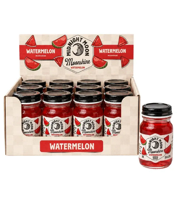 Midnight Moon Watermelon Moonshine Minis 12x50mL