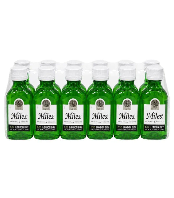 Miles London Dry Gin 50mL 10-Pack