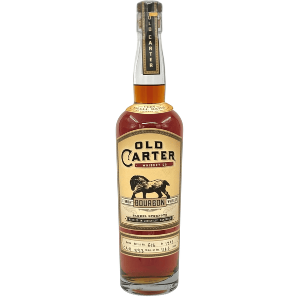 Old Carter Straight Bourbon Whiskey Barrel Strength Batch CA-4