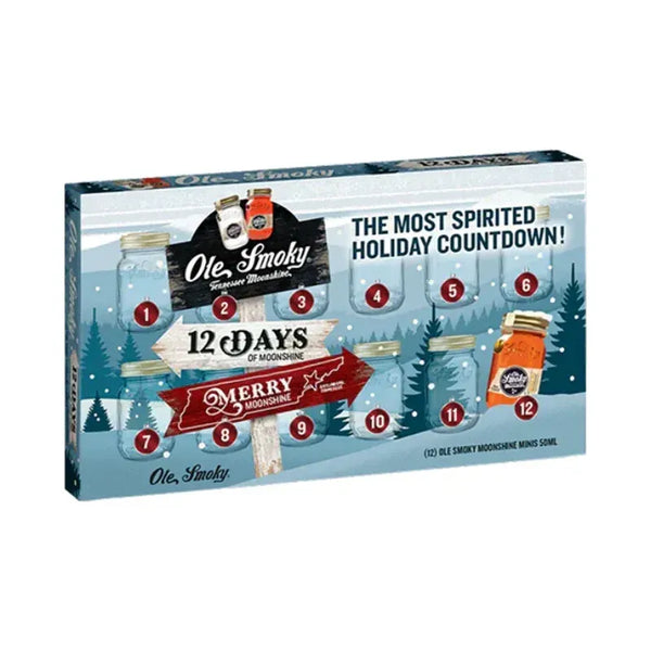 Ole Smoky 12 Days of Moonshine Minis Holiday Pack