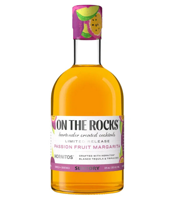 On The Rocks Passion Fruit Margarita Ready-to-Drink Cocktail