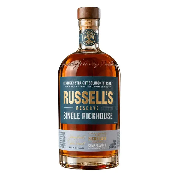 Russell’s Reserve Single Rickhouse 2026 Camp Nelson D Bourbon Whiskey