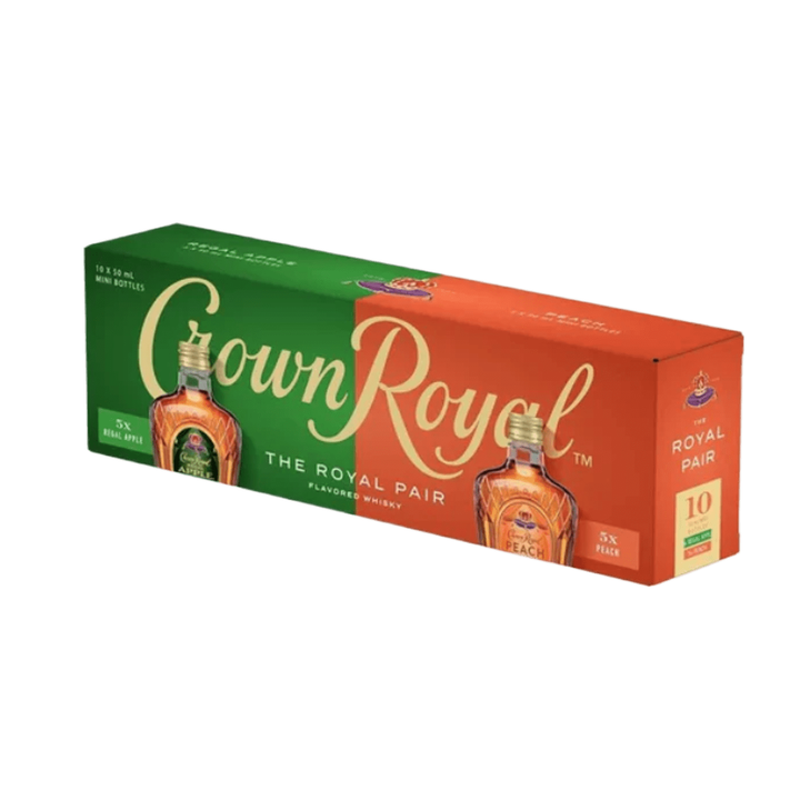 Crown Royal Whisky The Royal Pair Miniatures Set