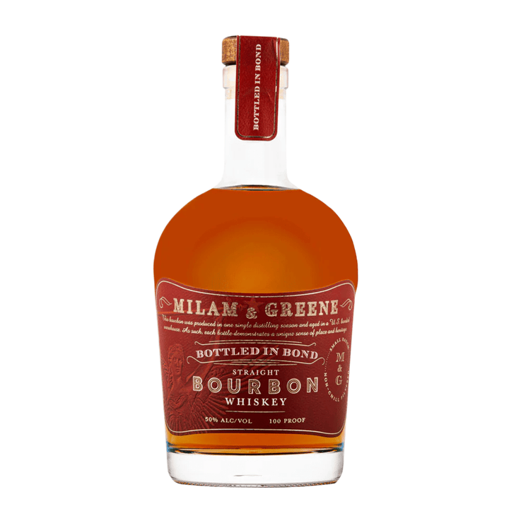 Milam and Greene Bottled in Bond Straight Bourbon Whiskey