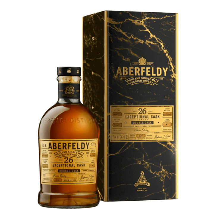 Aberfeldy Exceptional Cask Series Double Cask 26 Year Whiskey