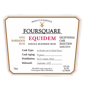 Foursquare Rum Distillery Equidem