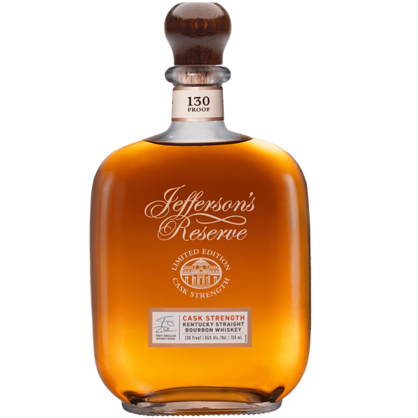 Jefferson’s Reserve Limited Edition Cask Strength Bourbon