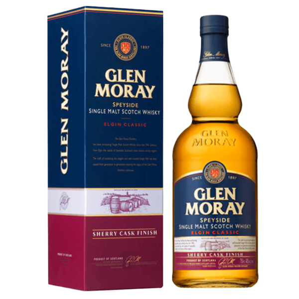 Glen Moray Sherry Cask Finish Single Malt Scotch Whisky