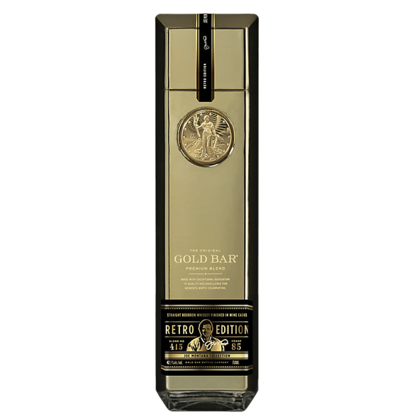 Gold Bar Whiskey Joe Montana Collection Retro Edition
