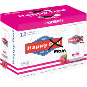 Happy Mom Raspberry Hard Seltzer