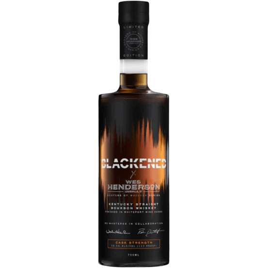 Blackened x Wes Henderson Limited Edition Bourbon Whiskey Finished in White Port Wine Casks