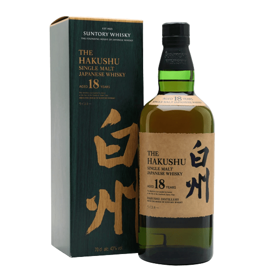 Hakushu Single Malt 18 Year Old Japanese Whisky