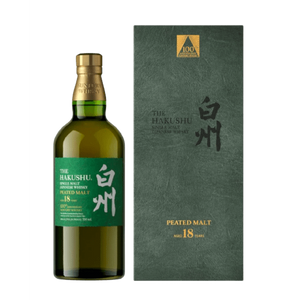 The Hakushu Peated Malt 18 Year Old 100th Anniversary Limited Edition Japanese Whisky